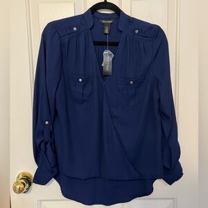 WHBM Surplice Shirt | 8